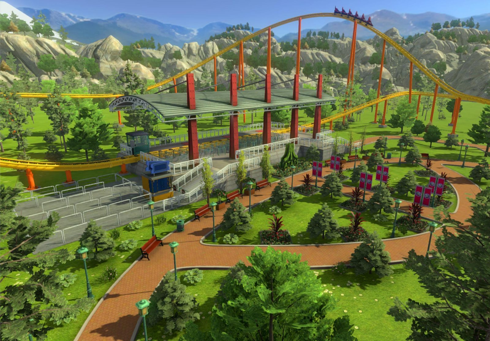 rollercoaster tycoon world highly compressed